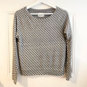 Current/Eilliott polka dot long sleeves top